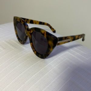 Karen Walker Anytime leopard sunglasses